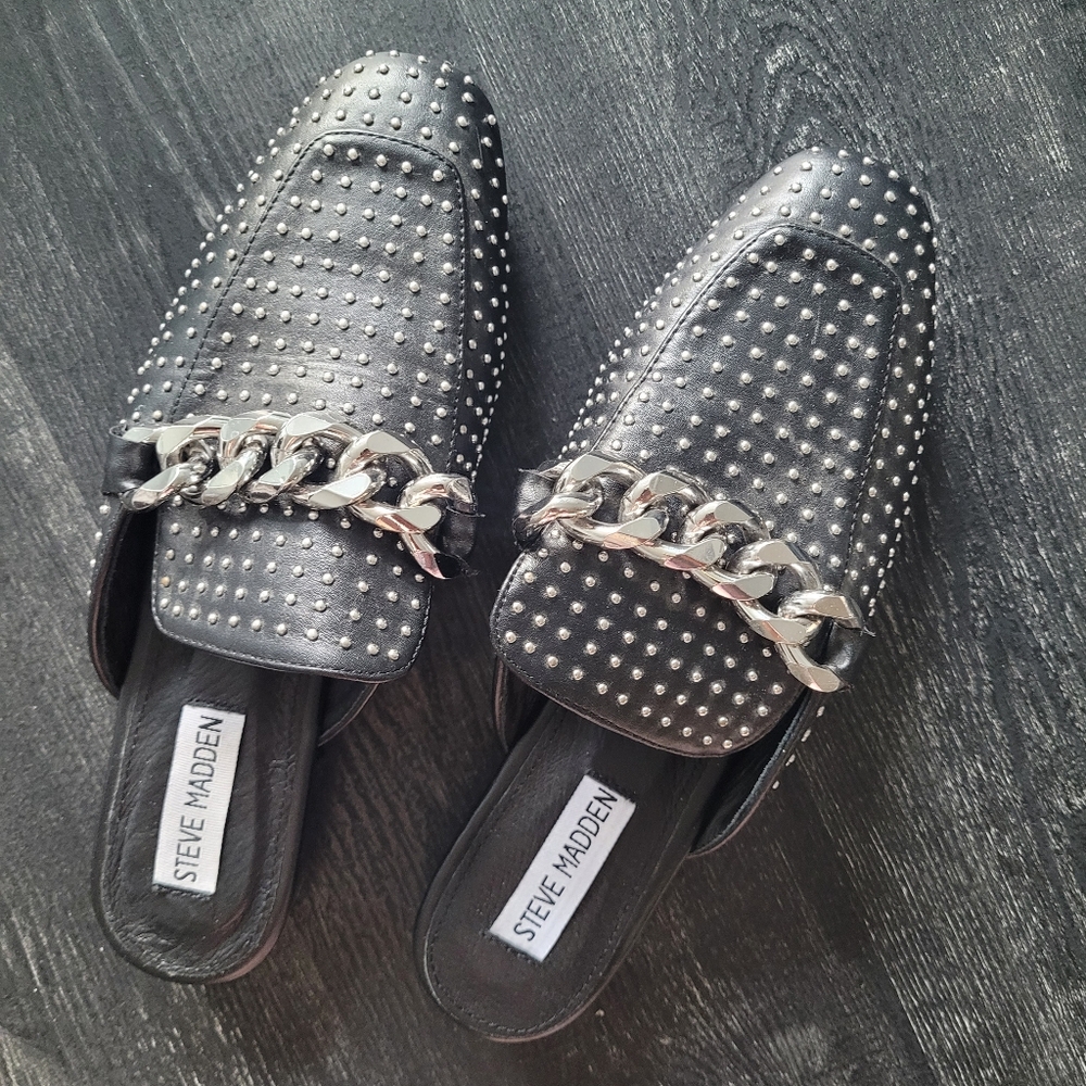 Steve Madden Studded Loafers